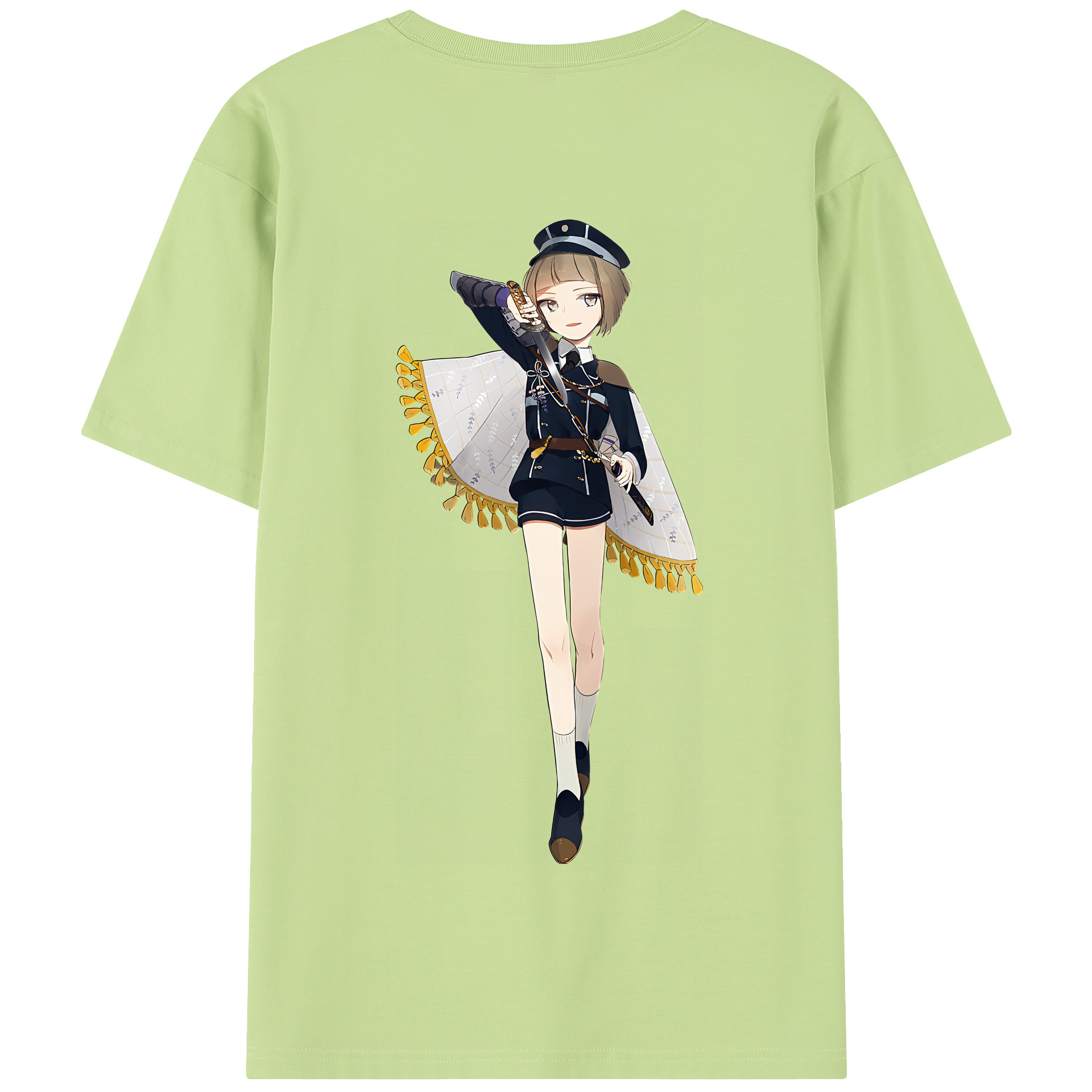 （画像用） 刀剣乱舞 Touken Ranbu 綿100％半袖Tシャツ（背面プリント）